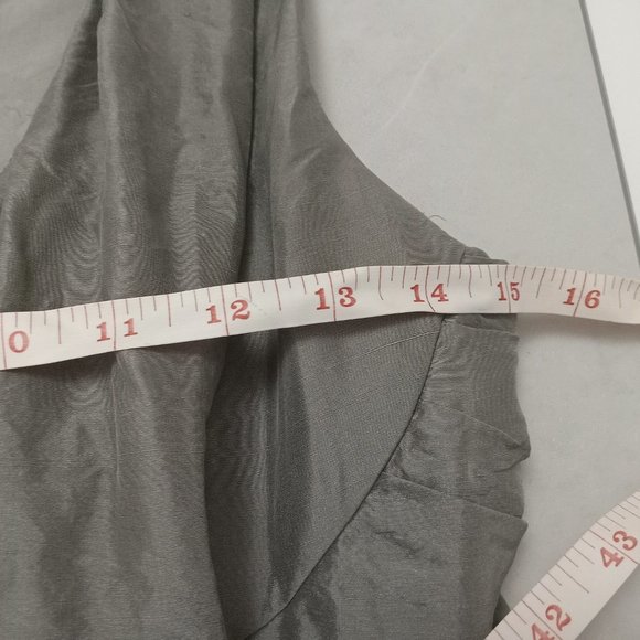 $5 LAST CALL! BANANA REPUBLIC | Grey Silk Dress - Picture 14 of 14